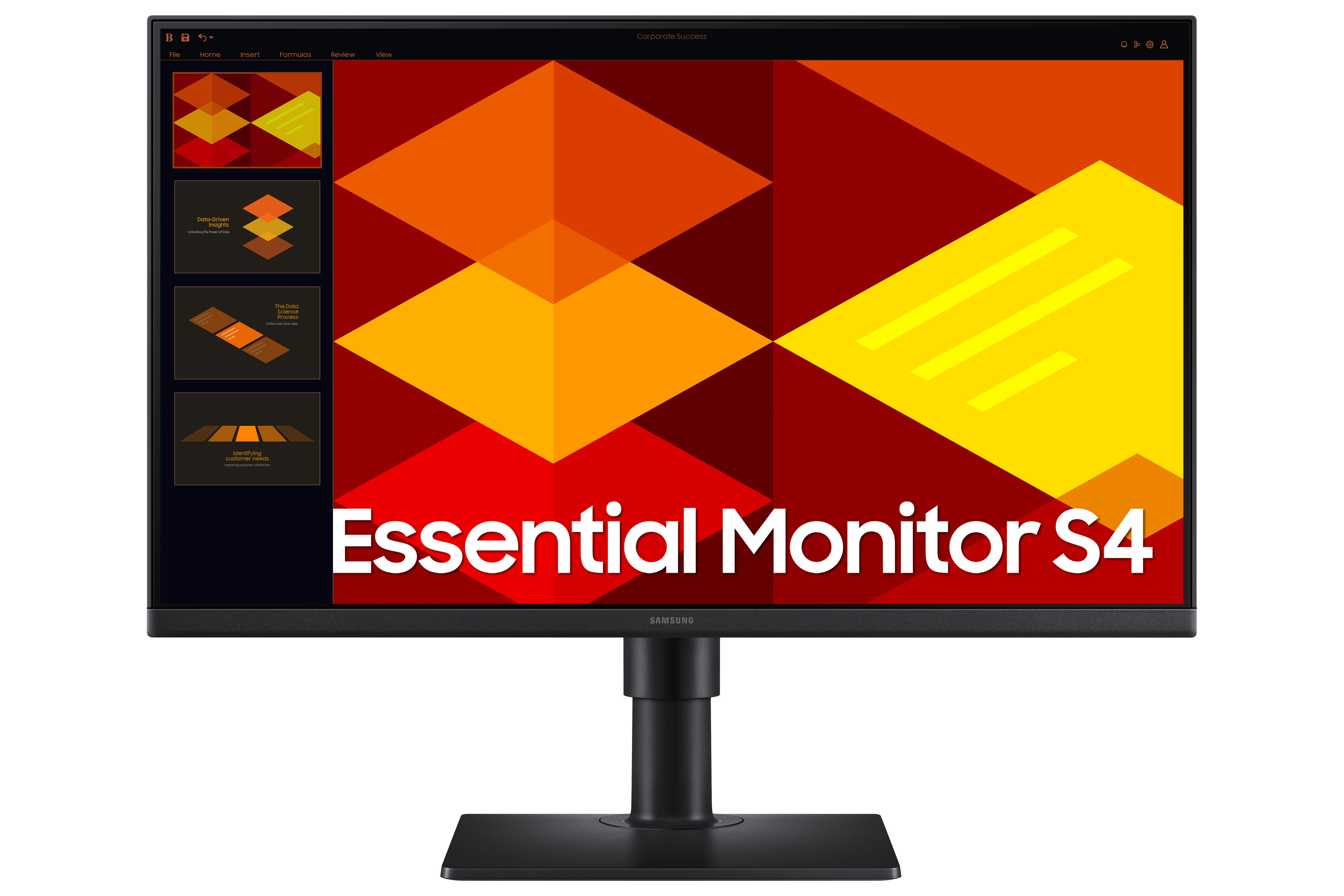 Samsung S27D402G computer monitor 68,6 cm (27") 1920 x 1080 Pixels Full HD LCD Zwart afbeelding