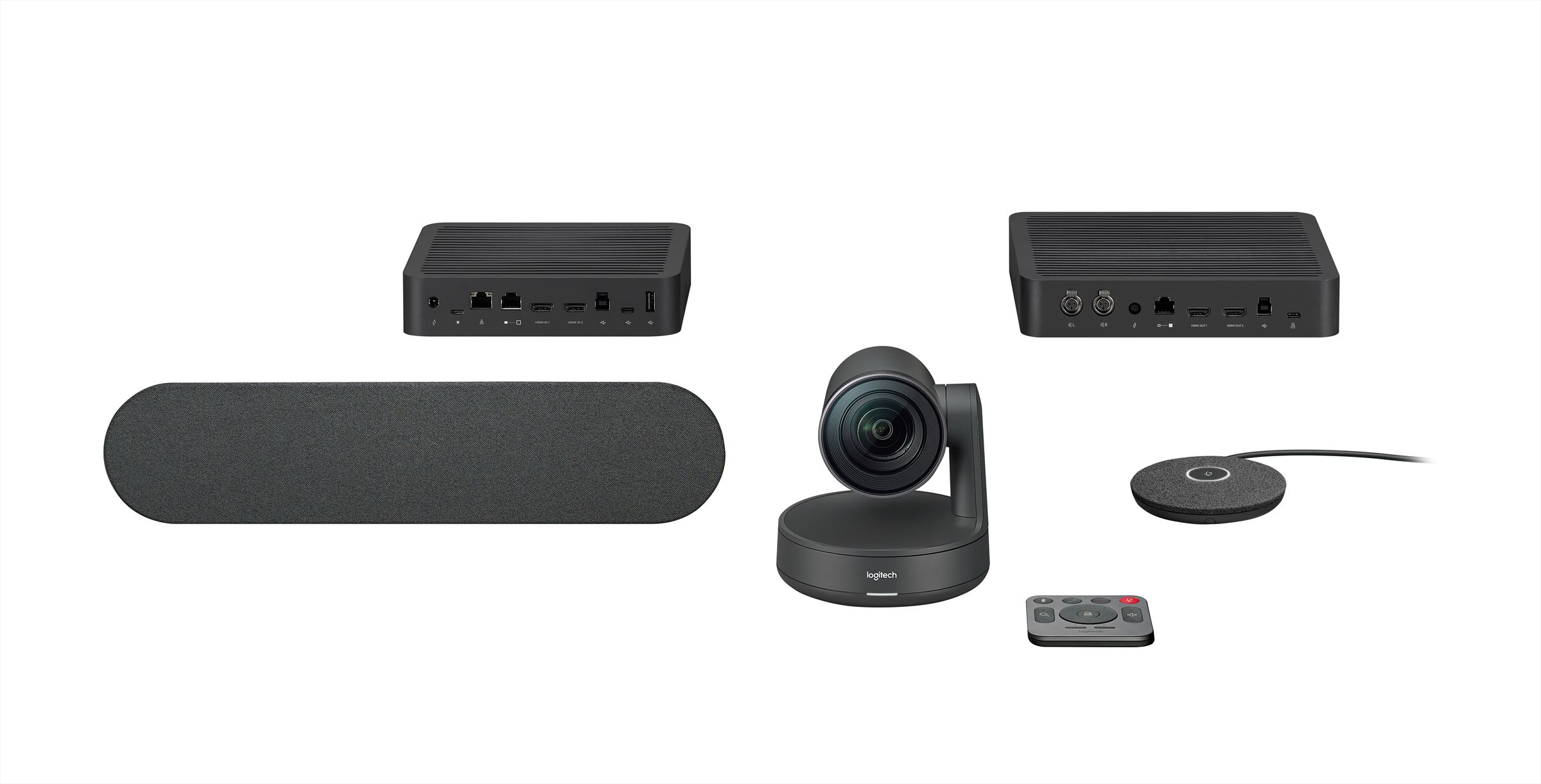Logitech Rally Ultra-HD ConferenceCam video conferencing systeem 10 persoon personen Ethernet LAN Videovergaderingssysteem voor groepen