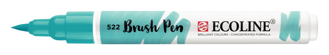 Brushpen Talens Ecoline turquoiseblauw afbeelding