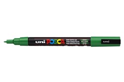 Paintmarker Uni POSCA PC3M fijn donkergroen