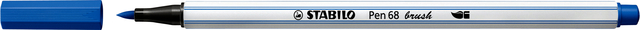 Brushstift STABILO Pen 568/41 donkerblauw afbeelding