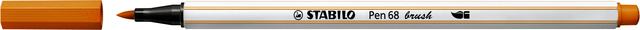 Brushstift STABILO Pen 568/54 oranje afbeelding
