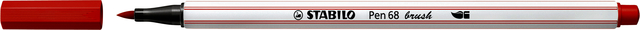 Brushstift STABILO Pen 568/48 karmijnrood afbeelding