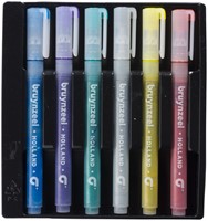 Viltstift Bruynzeel Kids assorti glitter 6 stuks-2