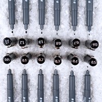 Fineliner Staedtler Pigment 308 zwart 0.2mm-1