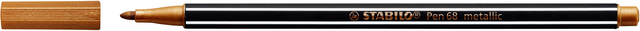 Viltstift STABILO Pen 68/820 medium metallic koper afbeelding
