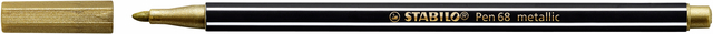 Viltstift STABILO Pen 68/810 medium metallic goud afbeelding