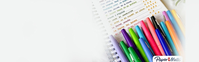 Fineliner Paper Mate Flair Original medium blauw valuepack à 36 stuks — Foto 2 van 2