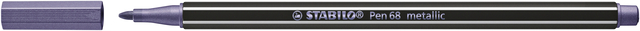Viltstift STABILO Pen 68/855 medium metallic lila afbeelding