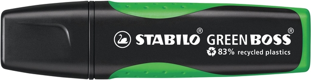 Markeerstift STABILO GREEN BOSS 6070/33 groen — Foto 2 van 2