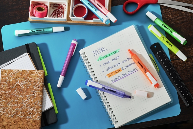 Markeerstift STABILO Swing cool 275/6 assorti etui à 6 stuks — Foto 2 van 2