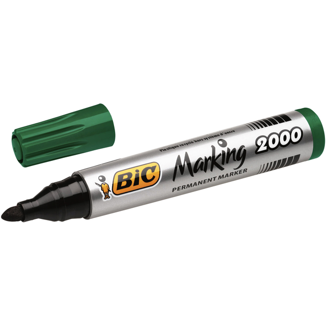 Viltstift Bic 2000 ecolutions rond large groen afbeelding