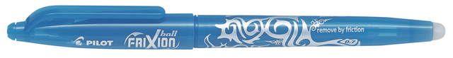 Rollerpen PILOT friXion medium lichtblauwturquoise afbeelding