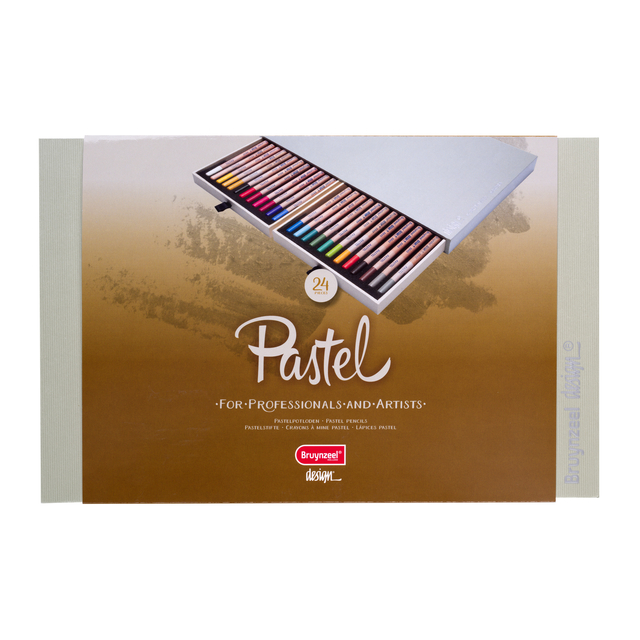 Kleurpotloden Bruynzeel 8840 Design pastel 24stuks assorti afbeelding