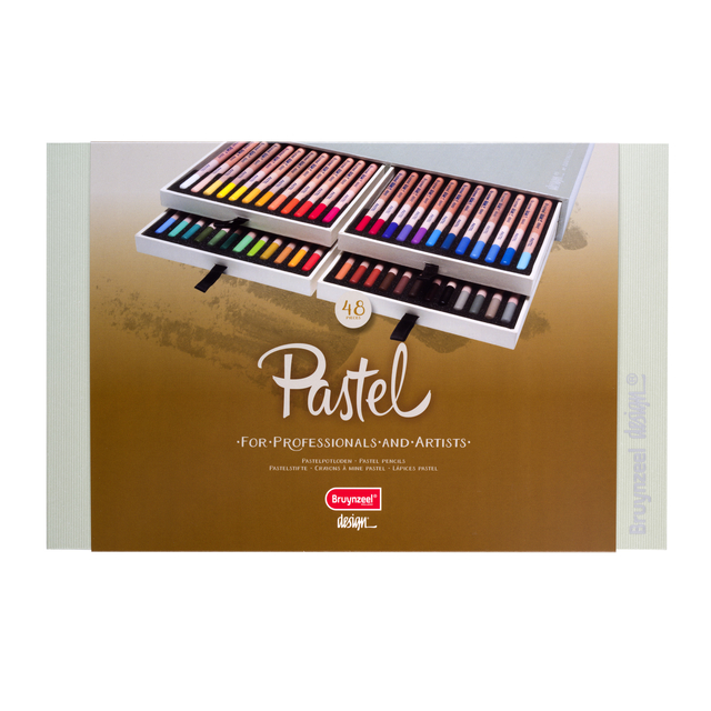 Kleurpotloden Bruynzeel 8840 Design pastel 48stuks assorti afbeelding