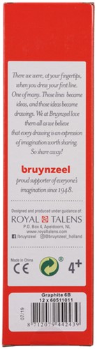 Potlood Bruynzeel Burotek 6B-3