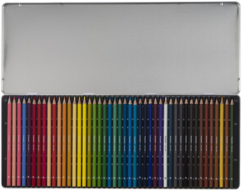 Kleurpotloden Bruynzeel Creatives schildpad assorti blik à 45 stuks-2