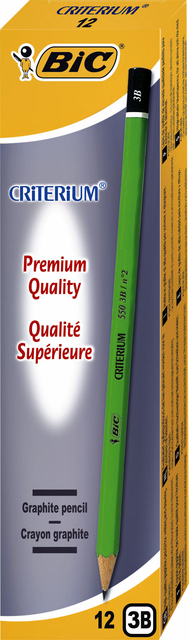 Potlood Bic Criterium 550 zeshoekig 3B afbeelding