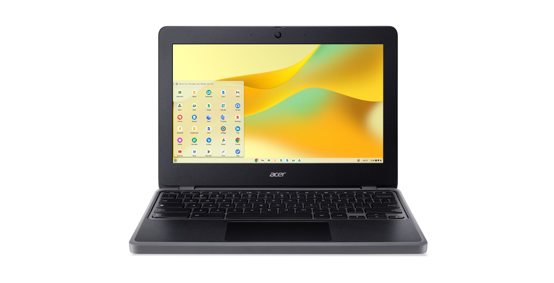 Acer Chromebook 511 C736-TCO-C4QK Intel® N N100 29,5 cm (11.6") HD 4 GB LPDDR5-SDRAM 32 GB eMMC Wi-Fi 6E (802.11ax) ChromeOS Zwart afbeelding