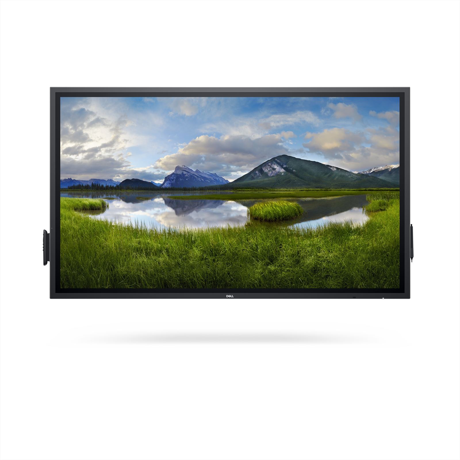 DELL P6524QT Interactief flatscreen 163,9 cm (64.5") LCD 350 cd/m² 4K Ultra HD Zwart Touchscreen afbeelding