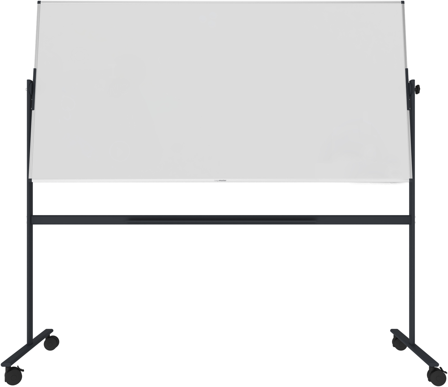 Legamaster UNITE kantelbaar whiteboard 100x200cm afbeelding