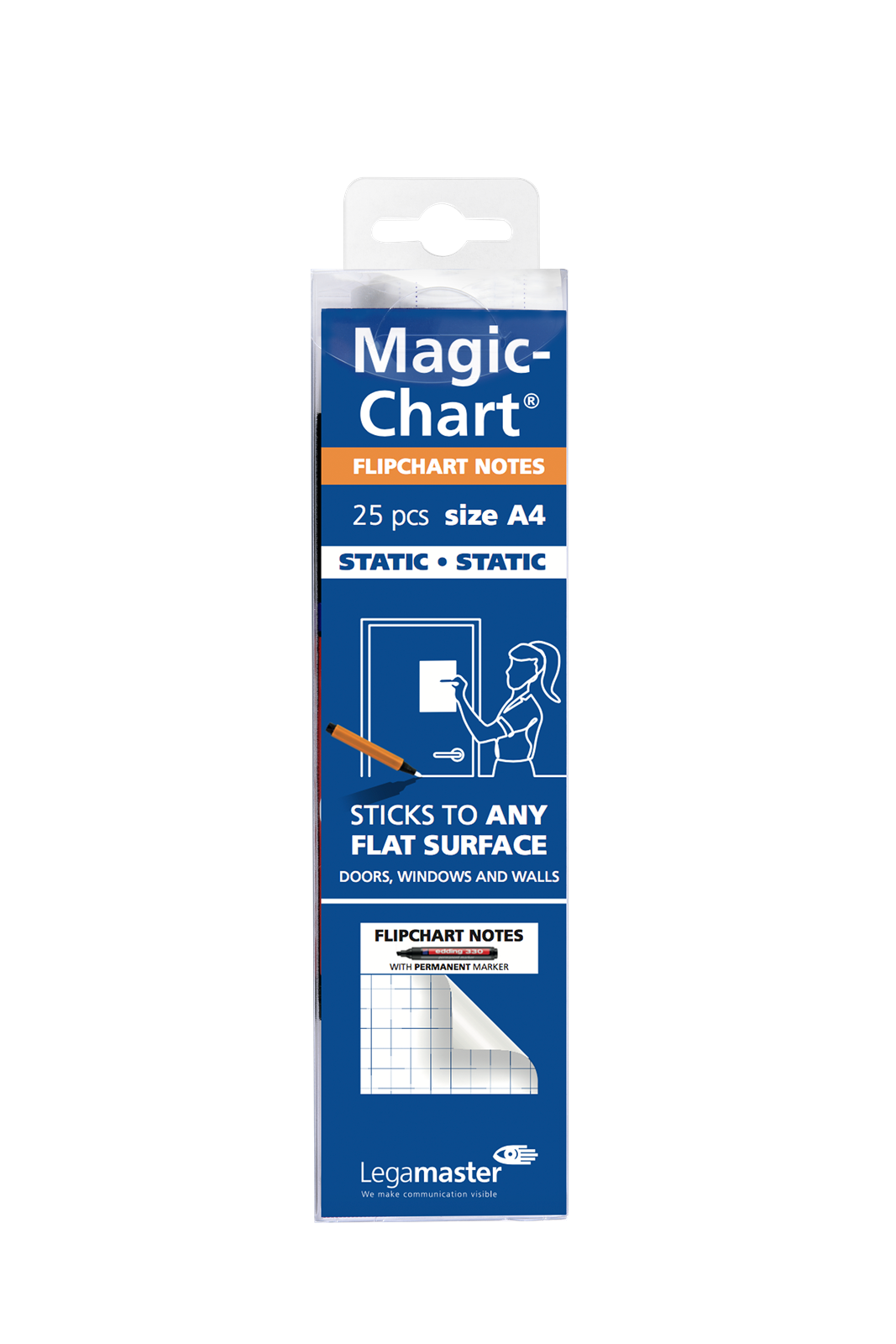 Legamaster Magic-Chart notes flipchart folie afbeelding