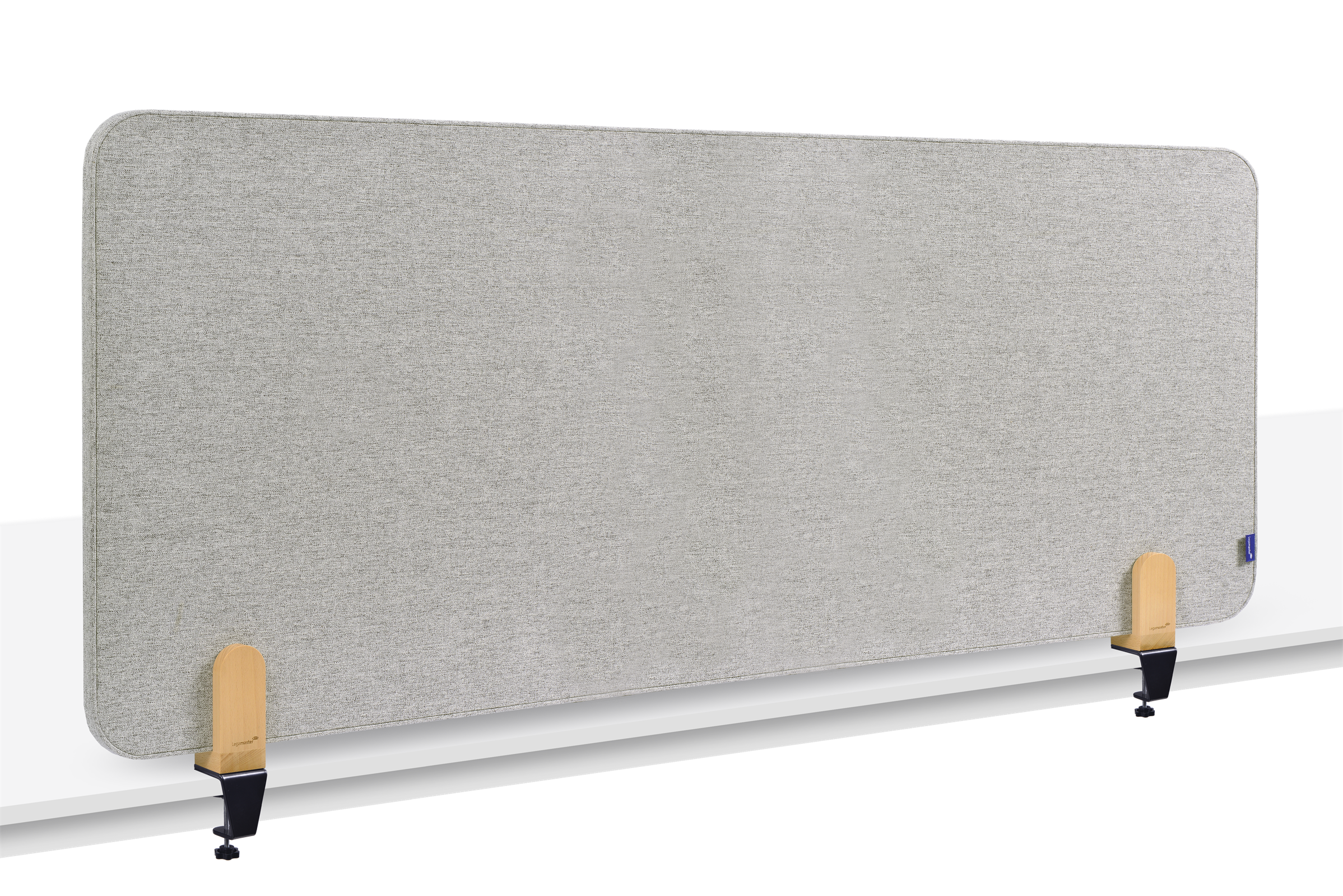 Legamaster ELEMENTS bureauscherm akoestisch 60x160cm grijs klemmen afbeelding