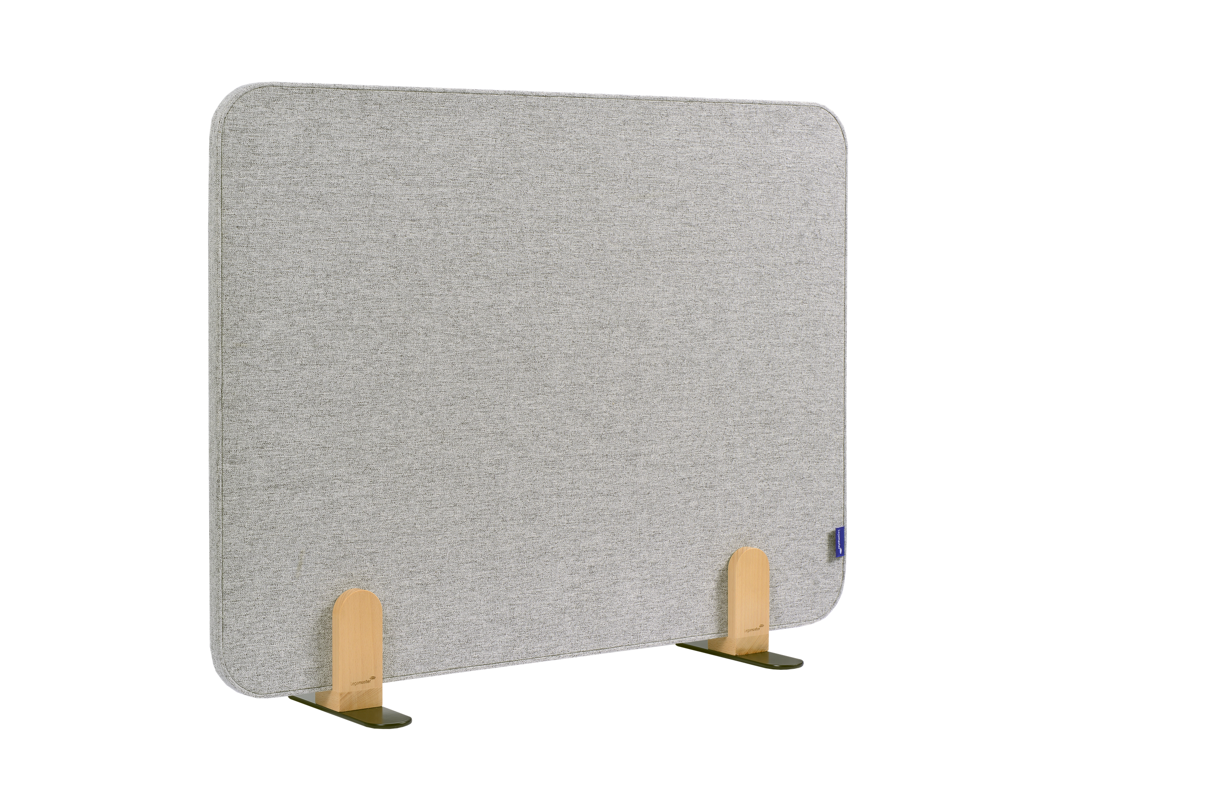 Legamaster ELEMENTS bureauscherm akoestisch 60x80cm grijs houders afbeelding