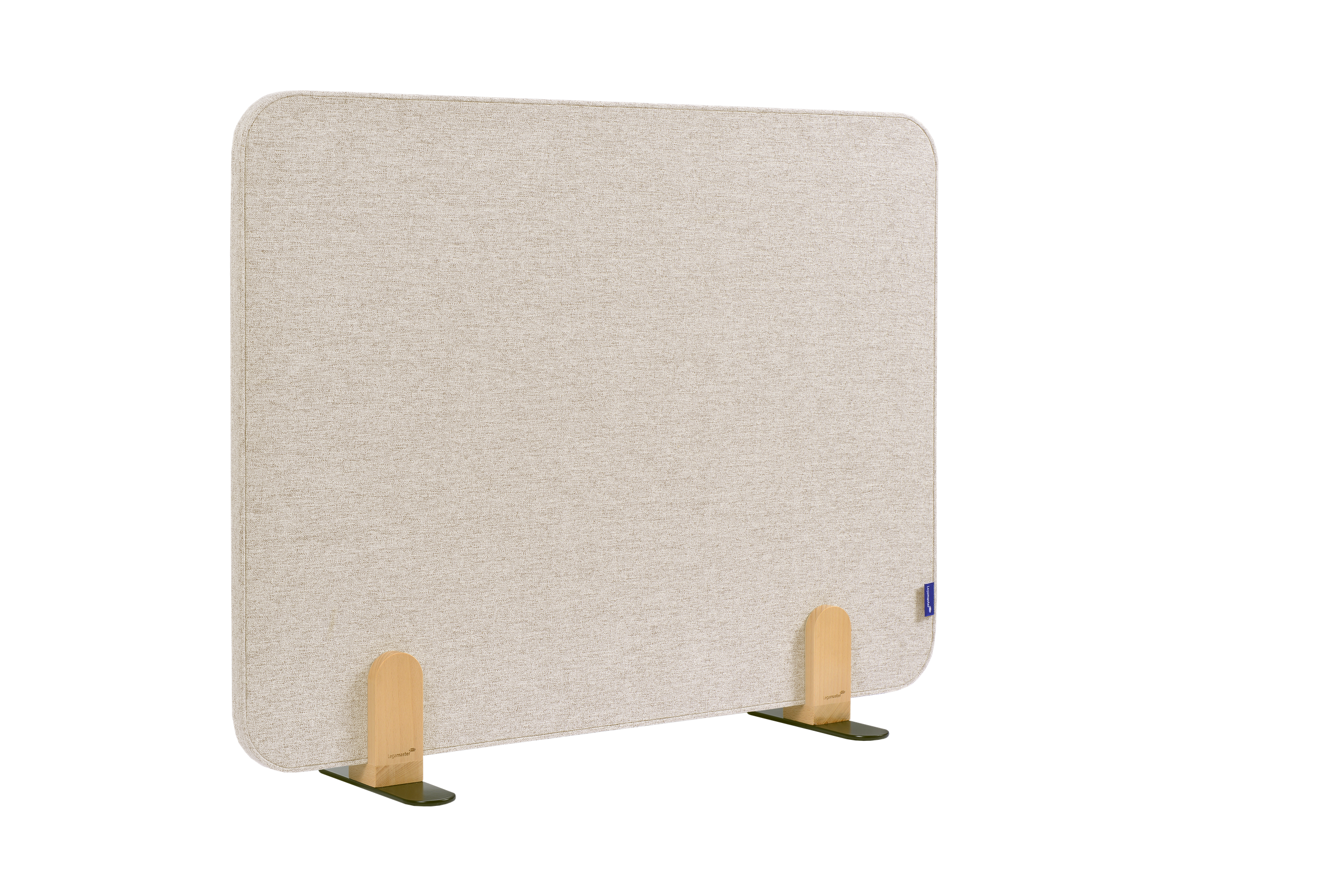 Legamaster ELEMENTS akoestisch bureauscherm 60x80cm soft beige (houder) afbeelding