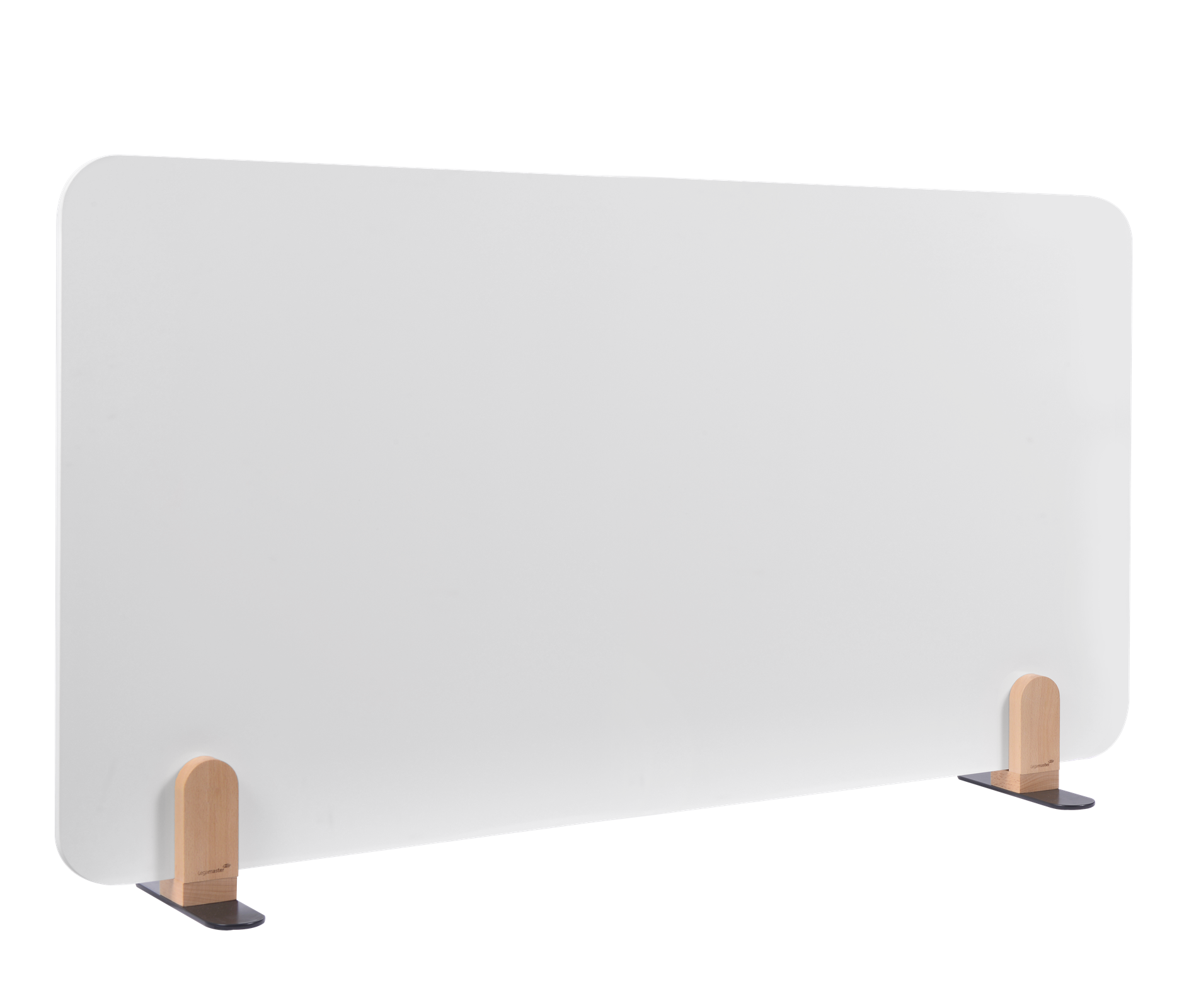 Legamaster ELEMENTS bureauscherm whiteboard 60x120cm houders afbeelding