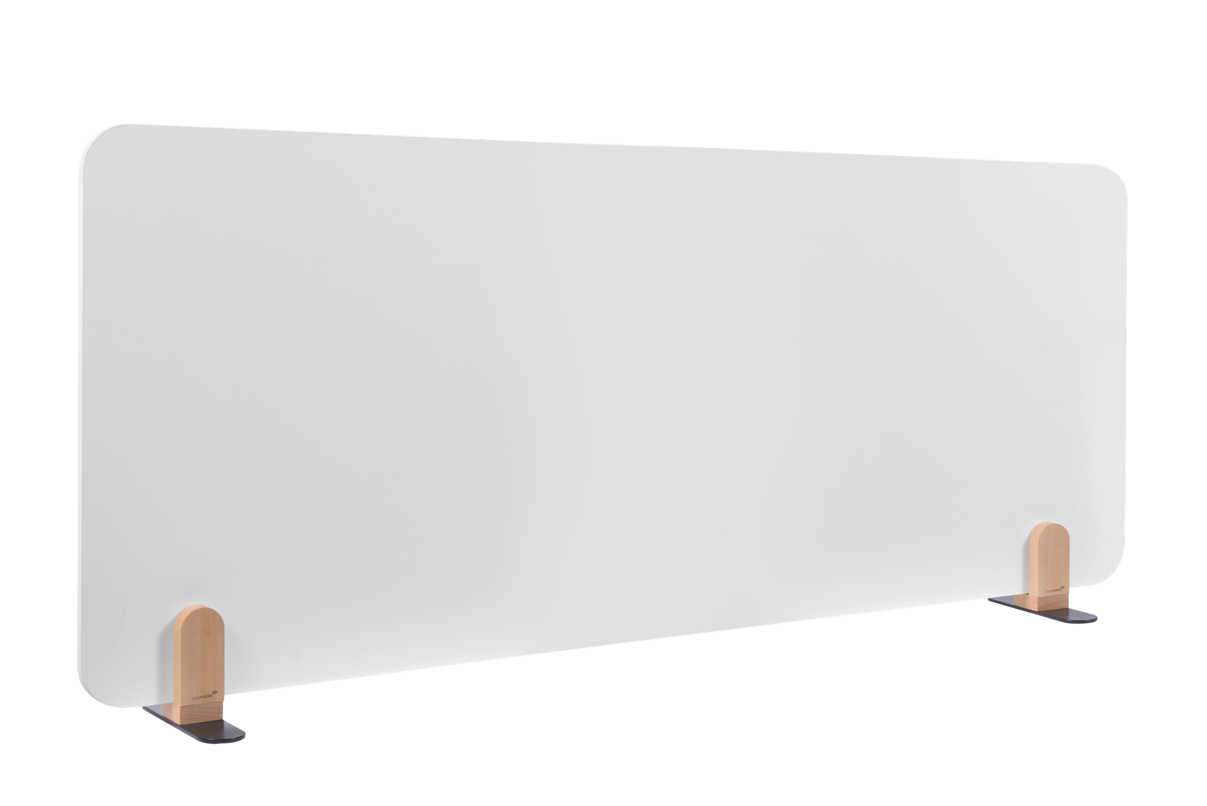 Legamaster ELEMENTS bureauscherm whiteboard 60x160cm houders afbeelding