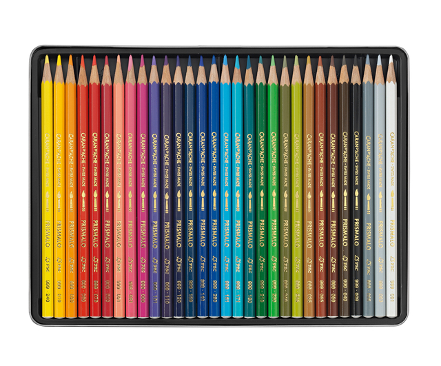 Kleurpotloden Caran d'Ache Prismalo 30 stuks assorti — Foto 2 van 2