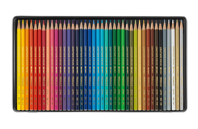 Kleurpotloden Caran d'Ache Prismalo 40 stuks assorti — Foto 2 van 2