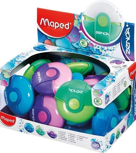Gum Maped Zenoa display á 20 stuks assorti