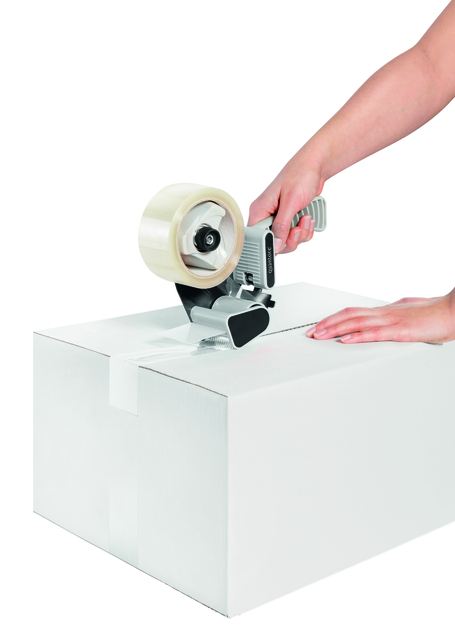Verpakkingstape dispenser Quantore tbv rollen van 50mmx60m — Foto 2 van 2