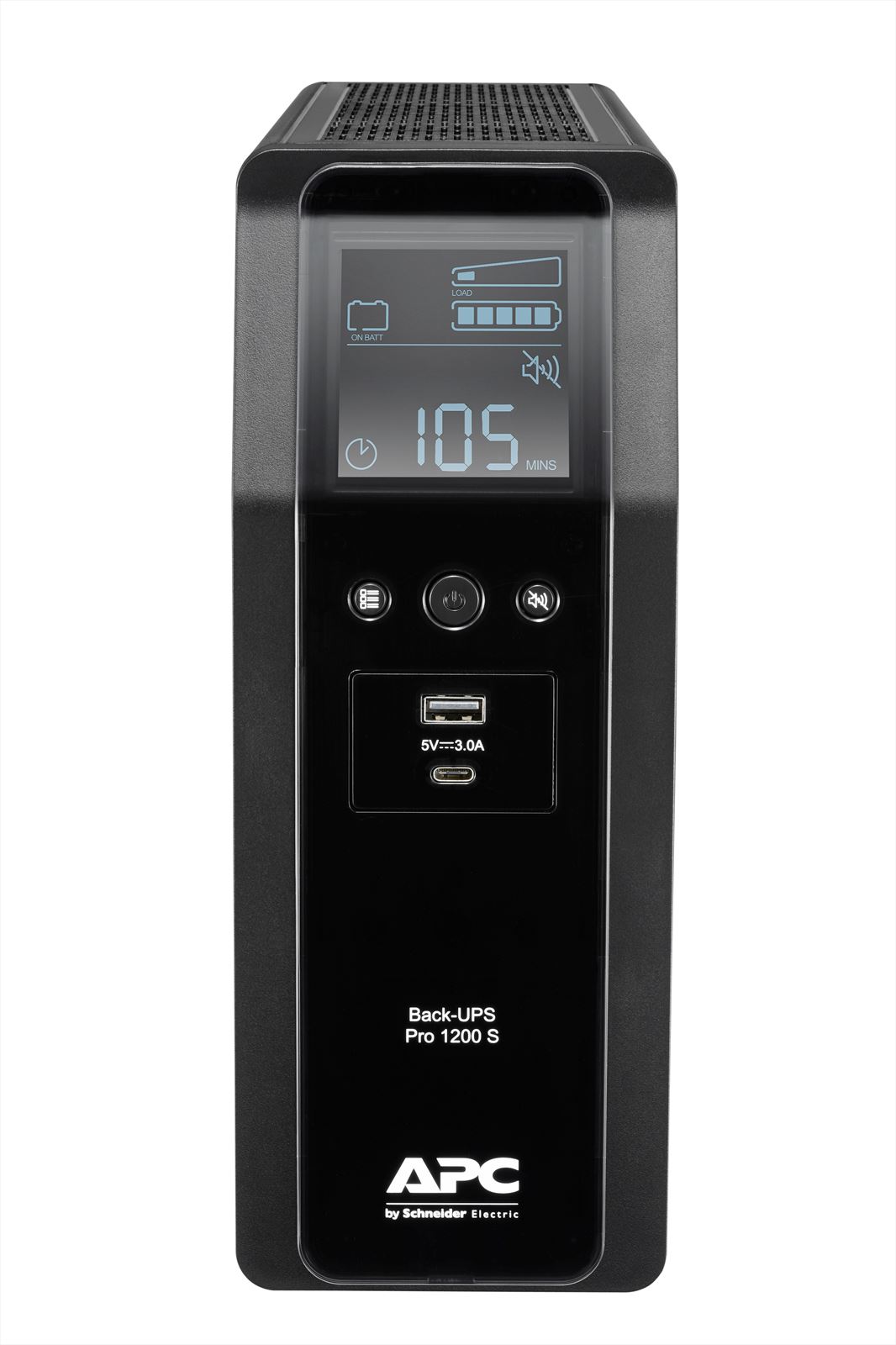 APC Back-UPS PRO BR1200SI - Noodstroomvoeding, 8x C13 uitgang, 2x USB lader (type A & C), 1200VA, USB dataport afbeelding