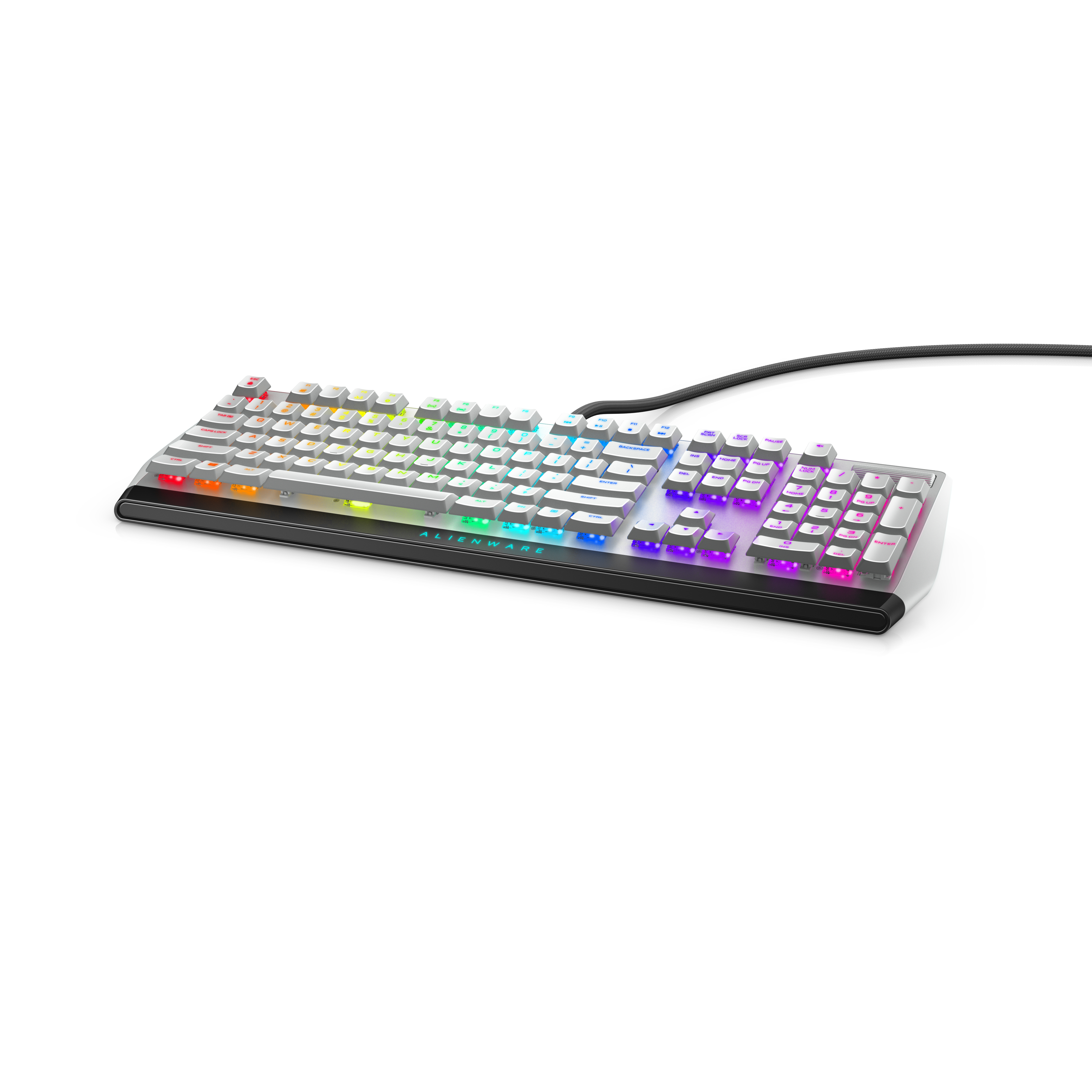 Alienware AW510K toetsenbord Gamen USB Zwart, Wit afbeelding