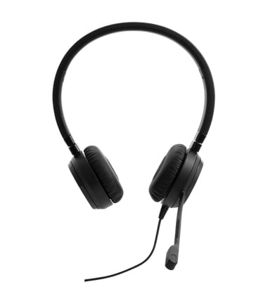 Lenovo Pro Wired Stereo VOIP Headset Bedraad Hoofdband Kantoor/callcenter Zwart afbeelding