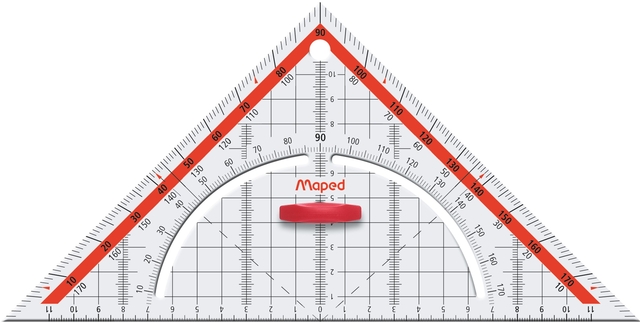 Geodriehoek Maped Technic 26cm — Foto 2 van 2