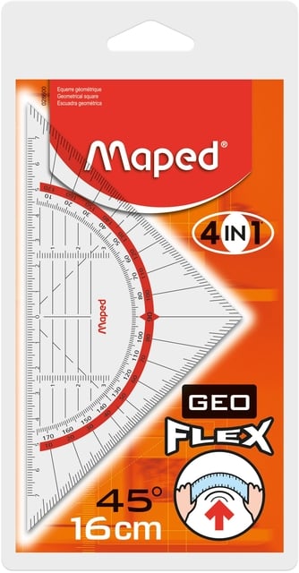Geodriehoek Maped GeoFlex 16cm afbeelding