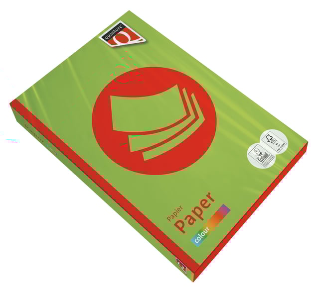 Kopieerpapier Quantore Colour A4 120gr helgroen 250 vel afbeelding