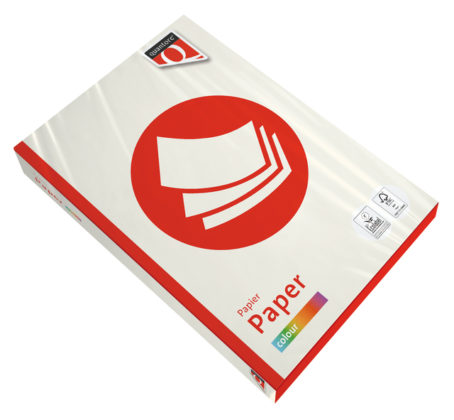 Kopieerpapier Quantore Colour A4 120gr roomwit 250 vel afbeelding