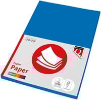 Kopieerpapier Quantore Colour A4 120gr diepblauw 100 vel