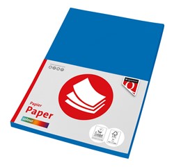 Kopieerpapier Quantore Colour A4 120gr diepblauw 100 vel