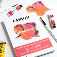 Olie Acrylblok Canson Graduate A3 290gr 20 vel-2