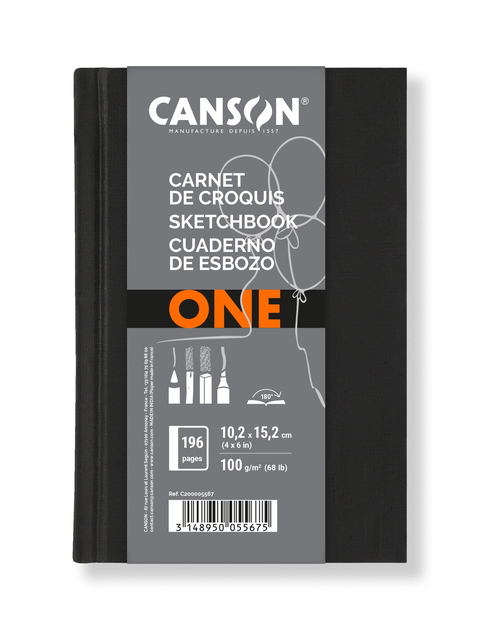 Tekenboek Canson Art Dummy 102x152mm 100gr 100 vel