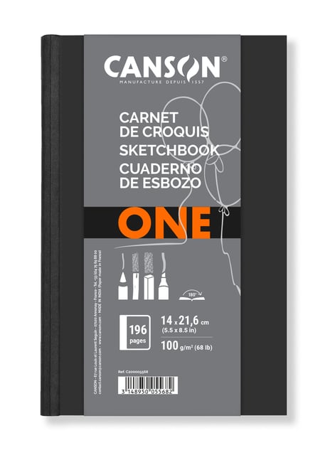 Tekenboek Canson Art Dummy 140x216mm 100gr 100 vel afbeelding