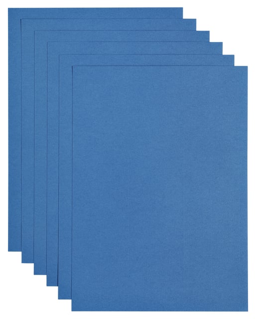 Kopieerpapier Papicolor A4 200gr 6 vel royal blue afbeelding