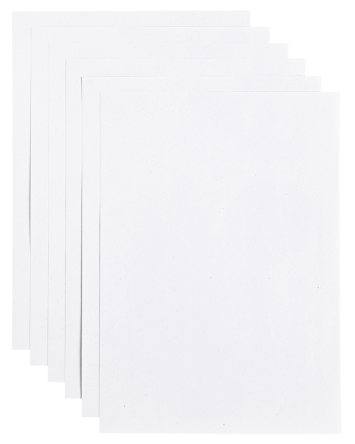 Kopieerpapier Papicolor A4 220gr 6 vel kraft wit afbeelding