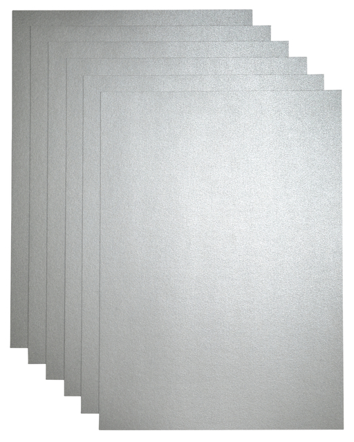 Kopieerpapier Papicolor A4 300gr 3 vel metallic zilver afbeelding